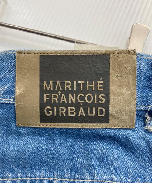 MARITHE+FRANCOIS GIRBAUD（マリテフランソワジルボー）MARITHE+FRANCOIS GIRBAUD (マリテフランソワジルボー) バギーデニムショーツ ブルー サイズ:W32の古着・服飾アイテム