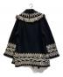 MUSE de Deuxieme Classe (ミューズ ドゥーズィエム クラス) native gown カーディガン ブラック×ホワイト サイズ:記載なし。実寸参照：9000円
