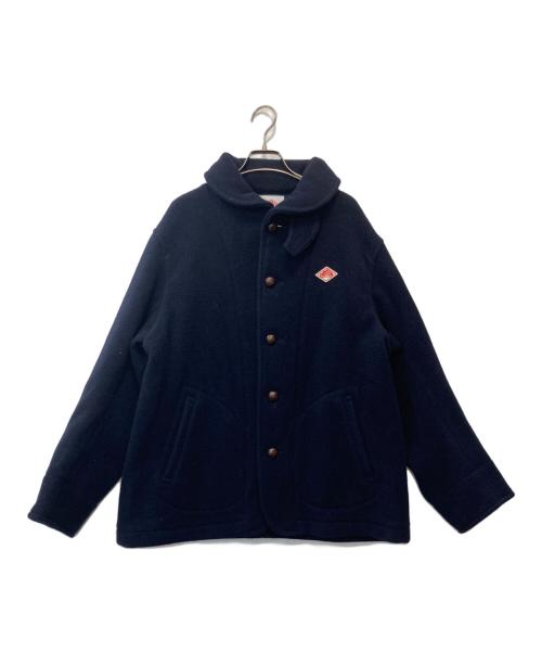 DANTON（ダントン）DANTON (ダントン) ラウンドカラージャケット/ ROUND COLLAR JACKET ネイビー サイズ:44の古着・服飾アイテム