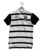 POLO RALPH LAURENポロ・ラルフローレン）の古着「ポロシャツ」｜ホワイト×ブラック