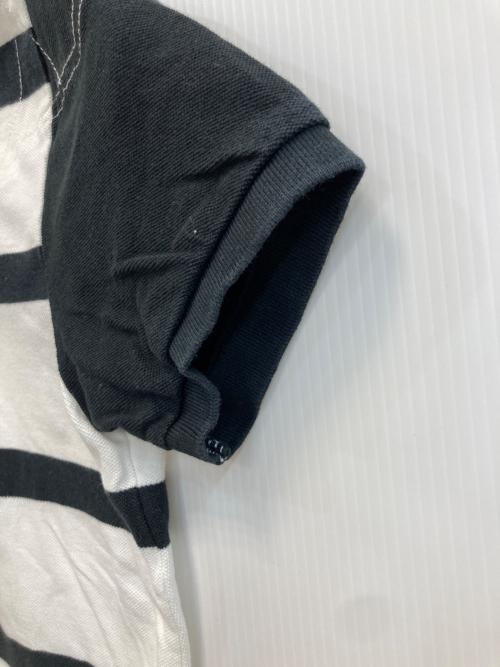 POLO RALPH LAUREN（ポロ・ラルフローレン）POLO RALPH LAUREN (ポロ・ラルフローレン) ポロシャツ ホワイト×ブラック サイズ:Sの古着・服飾アイテム
