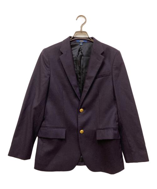 POLO RALPH LAUREN（ポロ・ラルフローレン）POLO RALPH LAUREN (ポロ・ラルフローレン) 金釦ブレザー パープルネイビー サイズ:16（キッズ規格）の古着・服飾アイテム