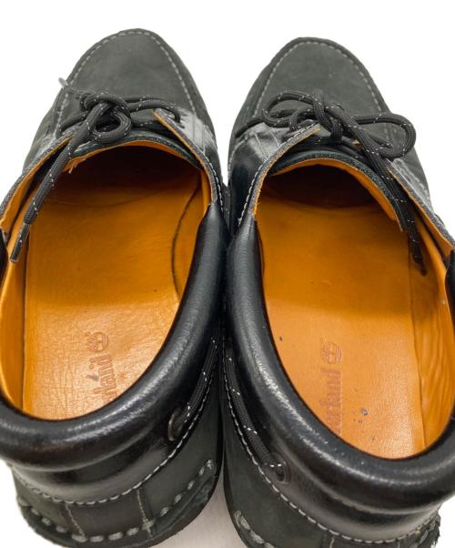 Timberland（ティンバーランド）Timberland (ティンバーランド) AUTHENTICS 3EYE CLASSIC デッキシューズ オールブラック サイズ:27の古着・服飾アイテム