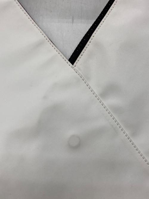 MM6 Maison Margiela（エムエムシックスメゾンマルジェラ）MM6 Maison Margiela (エムエムシックスメゾンマルジェラ) ジャパニーズチェーントートバッグ ホワイトの古着・服飾アイテム
