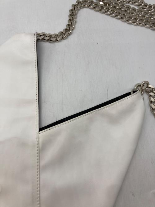 MM6 Maison Margiela（エムエムシックスメゾンマルジェラ）MM6 Maison Margiela (エムエムシックスメゾンマルジェラ) ジャパニーズチェーントートバッグ ホワイトの古着・服飾アイテム