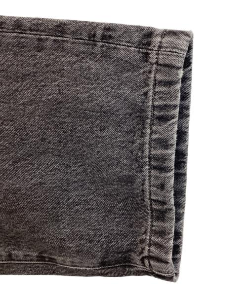 Acne studios（アクネ ストゥディオズ）ACNE STUDIOS (アクネ ストゥディオズ) 1991Toj ベルテッド ワイド デニム パンツ アッシュブラック サイズ:32の古着・服飾アイテム