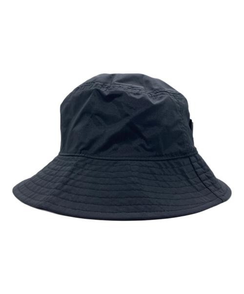 Acne studios（アクネ ストゥディオズ）ACNE STUDIOS (アクネ ストゥディオズ) フェイスロゴプレートバケットハット ブラックの古着・服飾アイテム