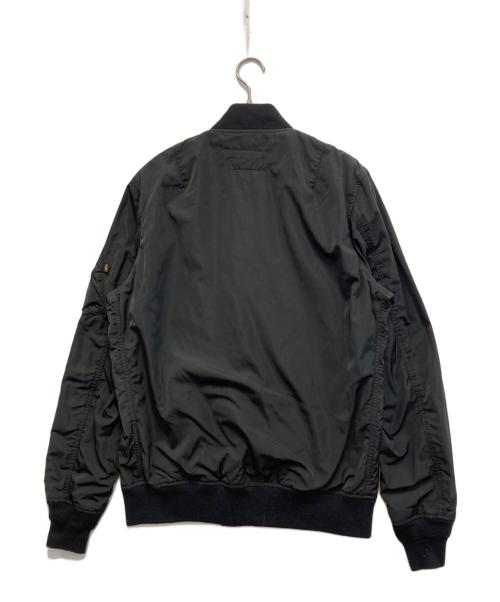 ALPHA（アルファ）ALPHA (アルファ) MA-1ジャケット ブラック サイズ:XLの古着・服飾アイテム