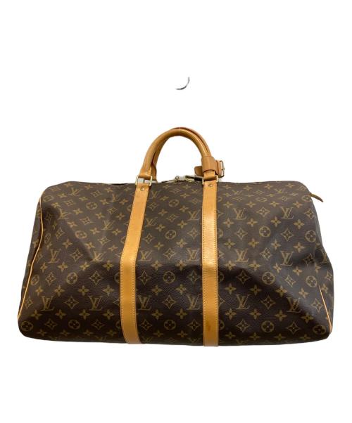 LOUIS VUITTON（ルイ ヴィトン）LOUIS VUITTON (ルイ ヴィトン) トラベルバッグ ブラウンの古着・服飾アイテム