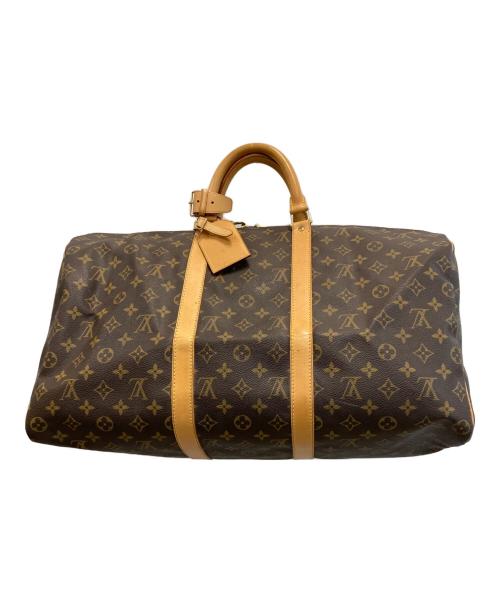 LOUIS VUITTON（ルイ ヴィトン）LOUIS VUITTON (ルイ ヴィトン) トラベルバッグ ブラウンの古着・服飾アイテム