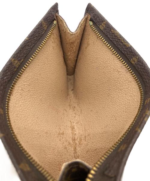 LOUIS VUITTON（ルイ ヴィトン）LOUIS VUITTON (ルイ ヴィトン) モノグラム ポシェットトワレット15 /ポーチ ブラウンの古着・服飾アイテム