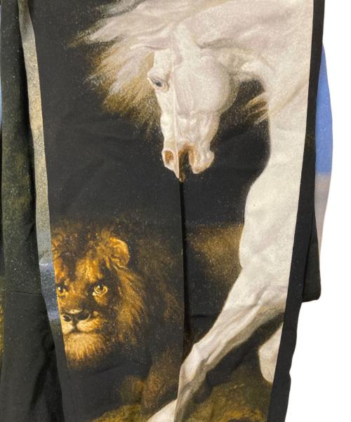 STELLA McCARTNEY（ステラマッカートニー）STELLA McCARTNEY (ステラマッカートニー) horse pants/馬柄イージーパンツ ブルー サイズ:38の古着・服飾アイテム