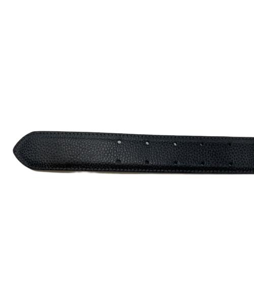 Vuja De（ヴジャデ）VUJA DE (ヴジャデ) Rell Two Prong Belt ブラックの古着・服飾アイテム