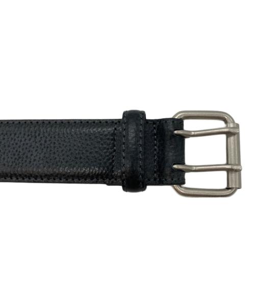 Vuja De（ヴジャデ）VUJA DE (ヴジャデ) Rell Two Prong Belt ブラックの古着・服飾アイテム