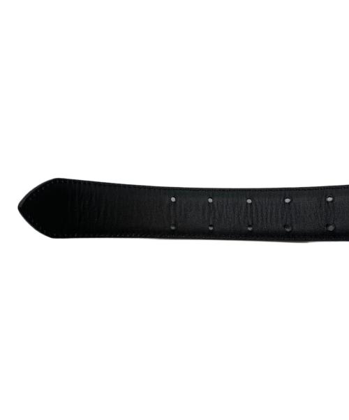 Vuja De（ヴジャデ）VUJA DE (ヴジャデ) Rell Two Prong Belt ブラックの古着・服飾アイテム