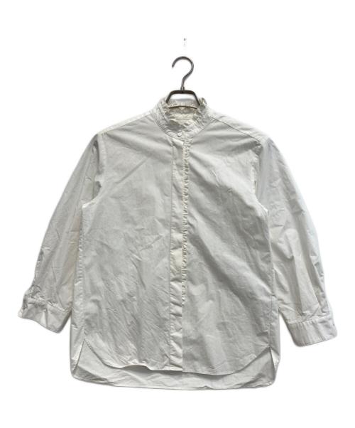 YONFA（ヨンファ）YONFA (ヨンファ) フリルカラーブラウス ホワイト サイズ:ＦＲＥＥの古着・服飾アイテム