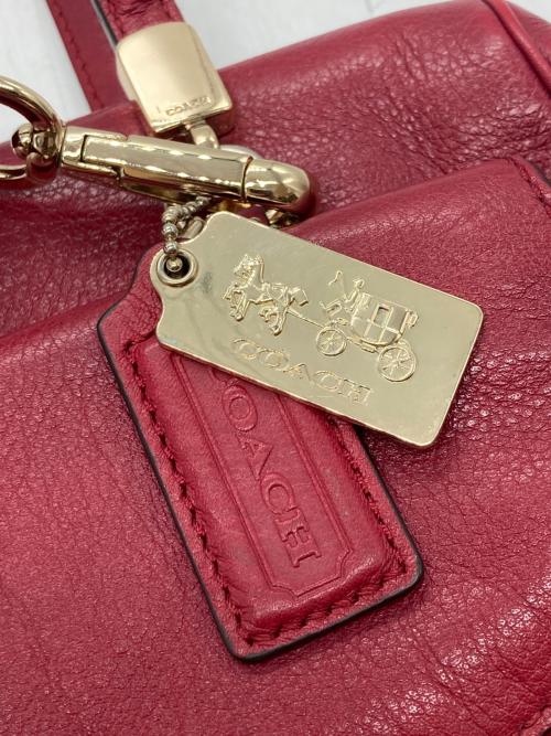 COACH（コーチ）COACH (コーチ) マディソン 2WAYバッグ ピンクの古着・服飾アイテム