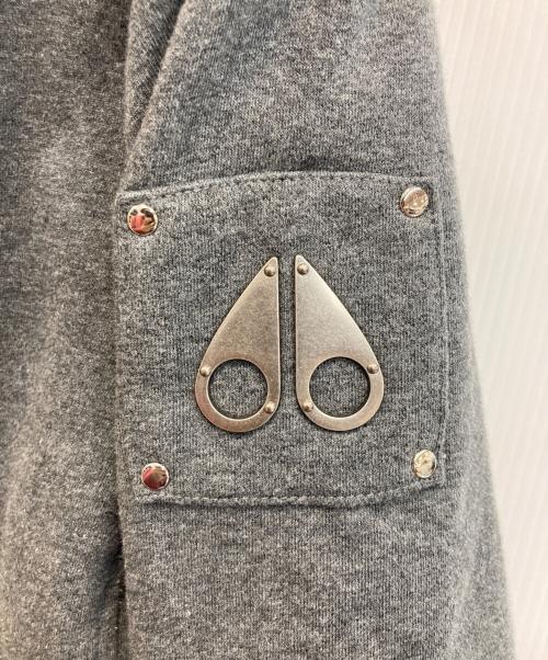 MOOSE KNUCKLES（ムース ナックルズ）MOOSE KNUCKLES (ムース ナックルズ) 裏ボアジップパーカー グレー サイズ:Sの古着・服飾アイテム
