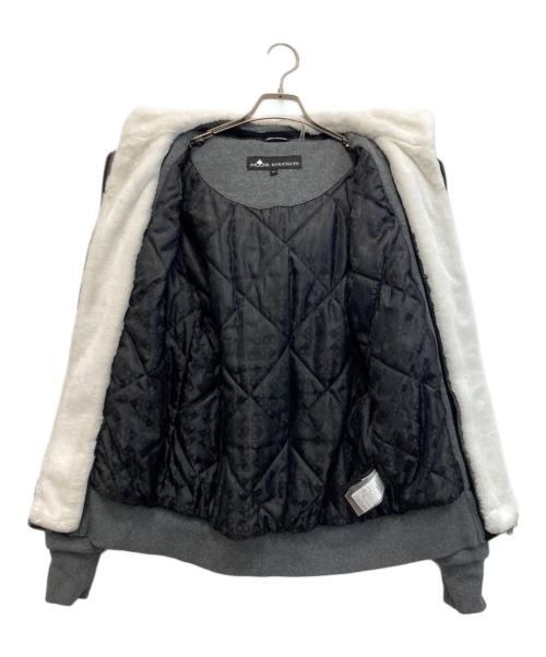 MOOSE KNUCKLES（ムース ナックルズ）MOOSE KNUCKLES (ムース ナックルズ) 裏ボアジップパーカー グレー サイズ:Sの古着・服飾アイテム