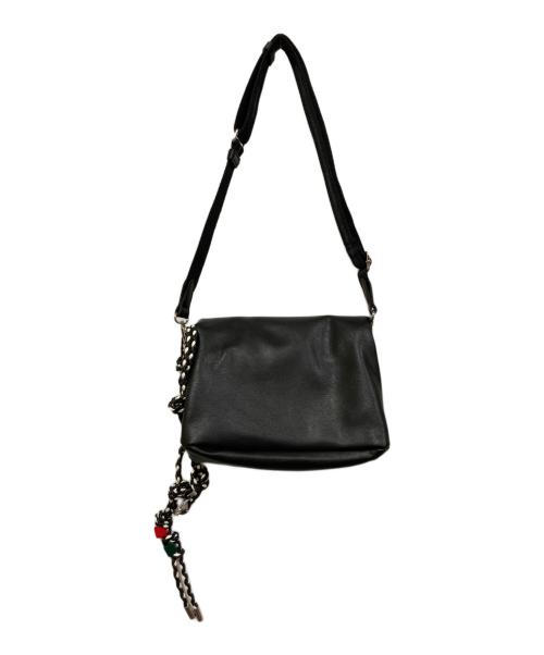 Desigual（デシグアル）Desigual (デシグアル) ミディアムバッグ ロゴチャーム ブラックの古着・服飾アイテム