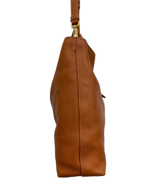 PRADA（プラダ）PRADA (プラダ) VITELLO PHENIX TOTE / ヴィッテロフェニックストートバッグ ブラウンの古着・服飾アイテム