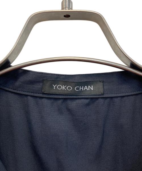 YOKO CHAN（ヨーコチャン）YOKO CHAN (ヨーコチャン) フリルスリーブノースリーブブラウス ブラック サイズ:無しの古着・服飾アイテム