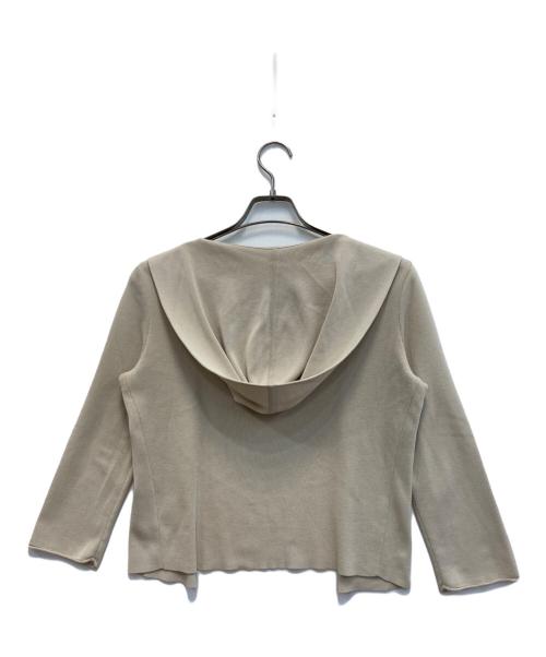 FOXEY（フォクシー）FOXEY (フォクシー) Cardigan Relax Houdie ベージュ サイズ:40の古着・服飾アイテム