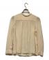 PRADA (プラダ) シルクボウタイブラウス ベージュ サイズ:38：14000円