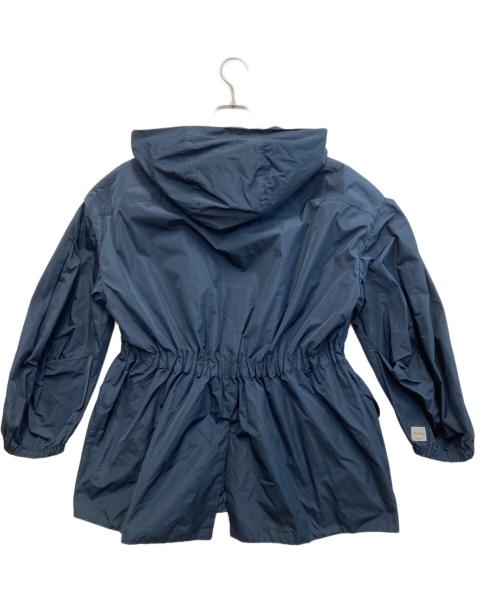 MaxMara（マックスマーラ）MaxMara (マックスマーラ) The Cube ジップアップ ナイロン フード ジャケット ネイビー サイズ:32の古着・服飾アイテム