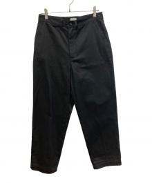 RADIALL（ラディアル）の古着「CNQ MOTOWN - WIDE TAPERED FIT PANTS」｜ブラック