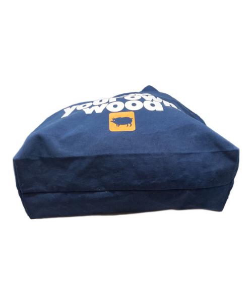 porkchop garage（ポークチョップガレージ）porkchop garage (ポークチョップガレージ) キャンバスジップトート ネイビーの古着・服飾アイテム