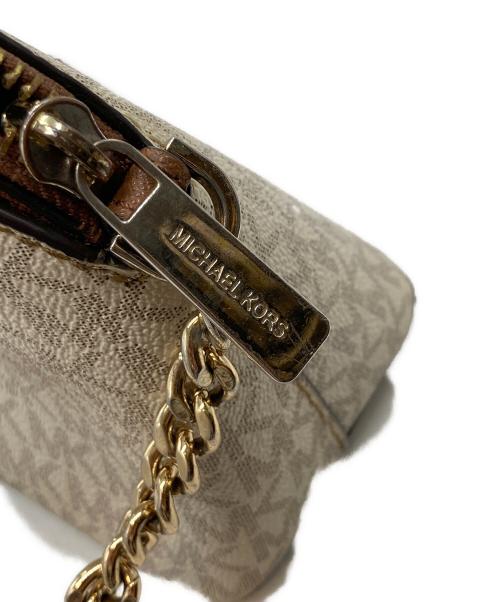 MICHAEL KORS（マイケルコース）MICHAEL KORS (マイケルコース) ショルダーバッグ ブラウンの古着・服飾アイテム