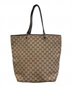 GUCCIグッチ）の古着「GGキャンバス トートバッグ」｜ベージュ