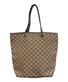 GUCCI（グッチ）の古着「GGキャンバス トートバッグ」｜ベージュ