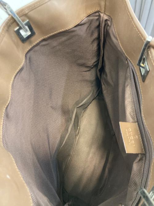 GUCCI（グッチ）GUCCI (グッチ) GGキャンバス トートバッグ ベージュの古着・服飾アイテム