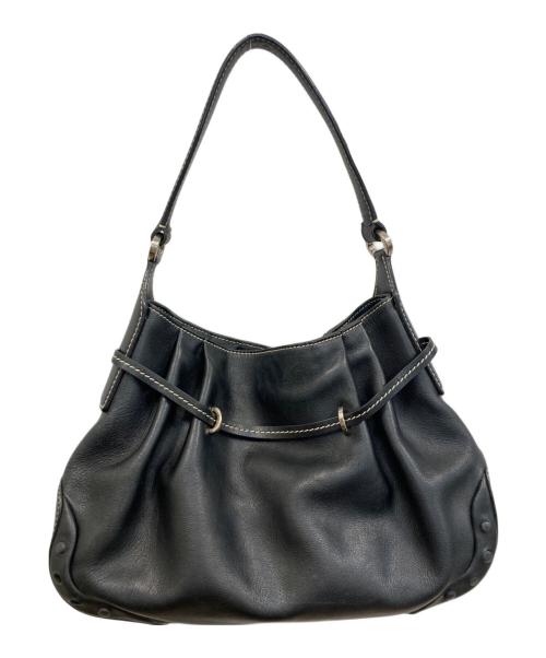 TOD'S（トッズ）TOD'S (トッズ) Tロゴチャーム ホーボーバッグの古着・服飾アイテム