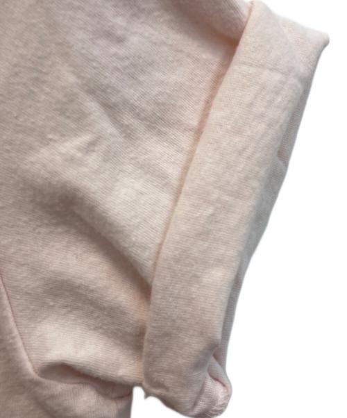 AURALEE（オーラリー）AURALEE (オーラリー) コットン ジャージー Tシャツ ピンク サイズ:1の古着・服飾アイテム