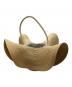 LUDLOW (ラドロー) FLARES STRAW BASKET /フレアストローバスケットバッグ ベージュ：17000円