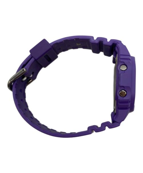 CASIO（カシオ）CASIO (カシオ) ITZY (イッチ) G-SHOCK ミッドサイズ ITZY コラボレーションモデル パープル×ブラックの古着・服飾アイテム