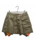 ESIÓ（エシオ）の古着「Nylon MA-1 skirt」｜オリーブ
