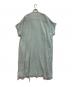ne quittez pas (ヌキテパ) 24AW Double Gauze Big Shirts Dress ワンピース ブルー サイズ:記載なし。実寸参照：9000円