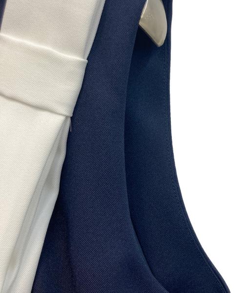 Bibiy.（ビビィ）Bibiy. (ビビィ) CAMERON RIBBON DRESS ネイビー サイズ:FREEの古着・服飾アイテム
