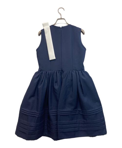 Bibiy.（ビビィ）Bibiy. (ビビィ) CAMERON RIBBON DRESS ネイビー サイズ:FREEの古着・服飾アイテム