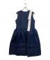 Bibiy.（ビビィ）の古着「CAMERON RIBBON DRESS」｜ネイビー