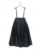 Bibiy.ビビィ）の古着「ASHLEY SUSPENDER SKIRT/サスペンダースカート」｜ブラック