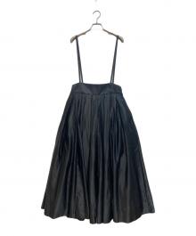 Bibiy.（ビビィ）の古着「ASHLEY SUSPENDER SKIRT/サスペンダースカート」｜ブラック