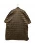A-POC ABLE ISSEY MIYAKE (エイポック エイブル イッセイ ミヤケ) グリッドスチームストレッチスタンドカラーロングコート オリーブ サイズ:1：65000円