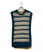 Henrik Vibskovヘンリック ヴィブスコフ）の古着「23AW Fringe Knit Vest（フリンジニットベスト）」｜マルチカラー