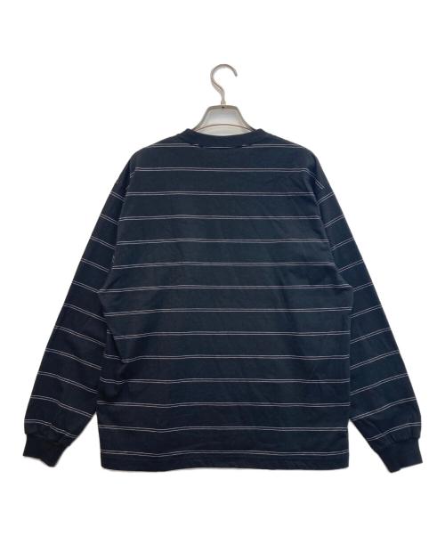 The Ennnoy Professional（ザ エンノイ プロフェッショナル）The Ennnoy Professional (ザ エンノイ プロフェッショナル) 26SS PANEL BORDER L/S T-SHIRT /ボーダーカットソー ブラック×ホワイト サイズ:Sの古着・服飾アイテム