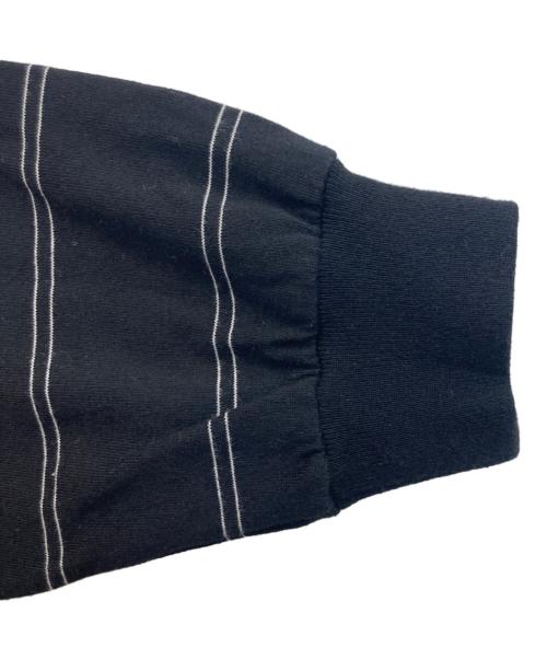 The Ennnoy Professional（ザ エンノイ プロフェッショナル）The Ennnoy Professional (ザ エンノイ プロフェッショナル) 26SS PANEL BORDER L/S T-SHIRT /ボーダーカットソー ブラック×ホワイト サイズ:Sの古着・服飾アイテム